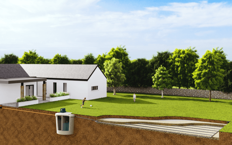 Single house sewage treatment systems