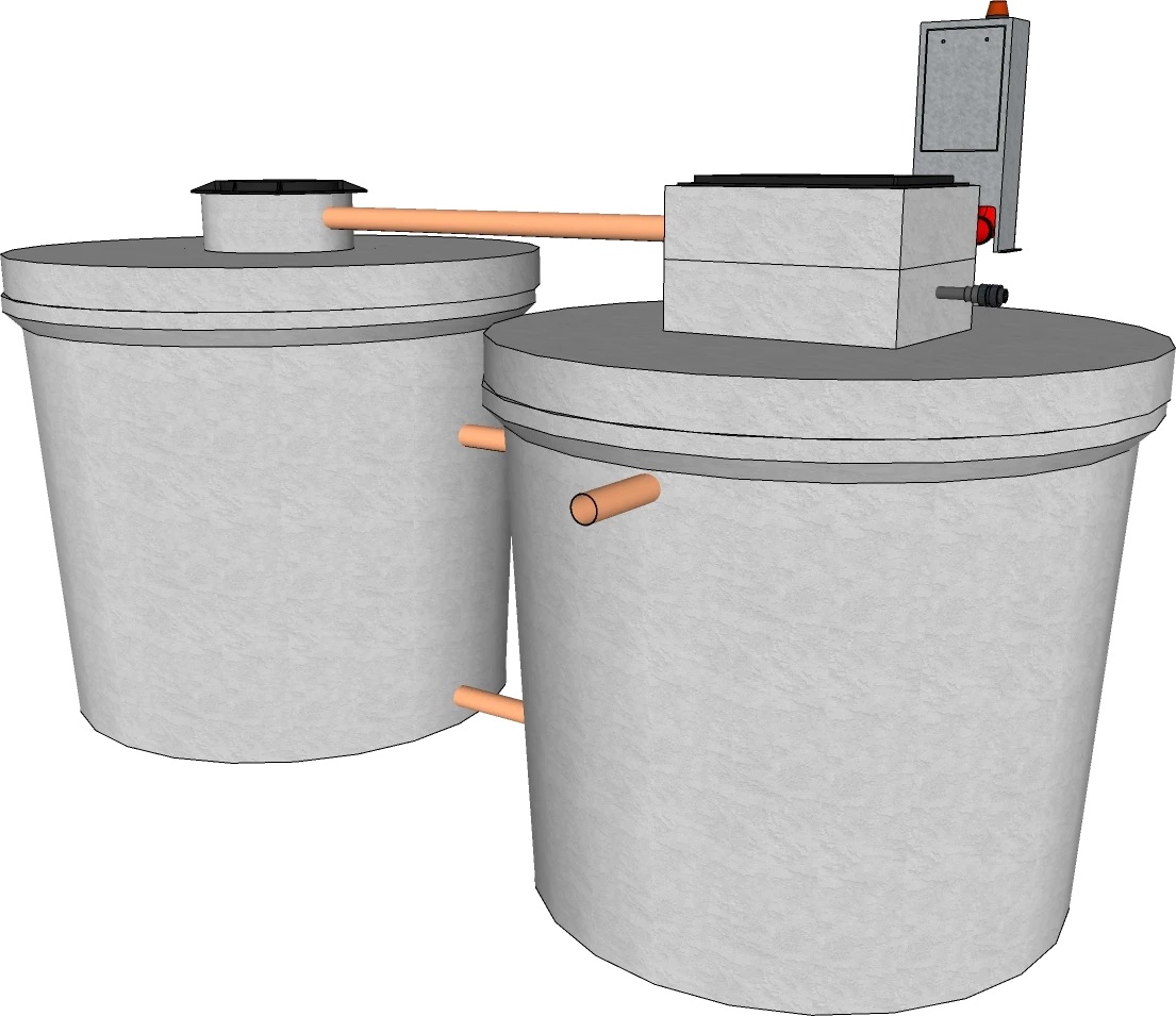 Pumping station - 2S+