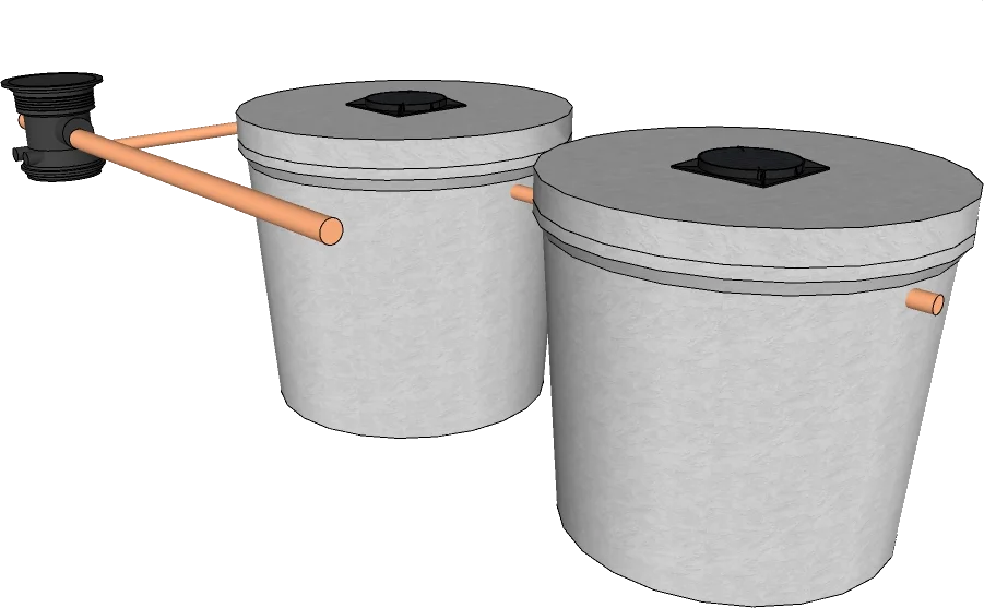 Rainwater harvesting system - 2S+